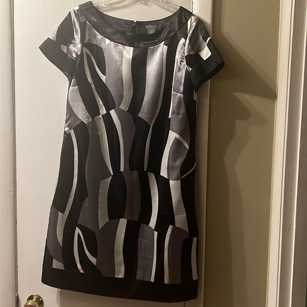 Pre-owned Ann Taylor Multi Colored Designed Dress